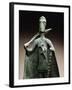 Bronze Depicting Tribal Chief with a Blanket, Armed with a Sword and Cudgel from Monte Arcosu-null-Framed Giclee Print