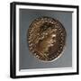 Bronze Domitian As, Bearing Image of Emperor, AD 87, Recto, Roman Coins AD-null-Framed Giclee Print