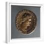 Bronze Domitian As, Bearing Image of Emperor, AD 87, Recto, Roman Coins AD-null-Framed Giclee Print