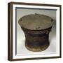 Bronze Drum, China, 3rd-1st Century BC-null-Framed Giclee Print