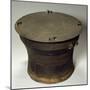 Bronze Drum, China, 3rd-1st Century BC-null-Mounted Giclee Print