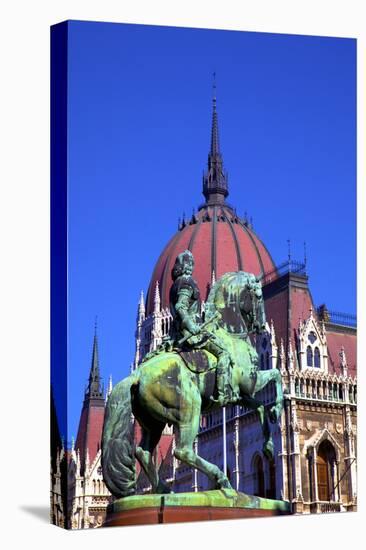 Bronze Equestrian Monument of Ferenc Ii Rakoczi-Neil Farrin-Stretched Canvas