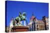 Bronze Equestrian Monument of Ferenc Ii Rakoczi-Neil Farrin-Stretched Canvas