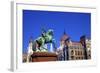 Bronze Equestrian Monument of Ferenc Ii Rakoczi-Neil Farrin-Framed Photographic Print