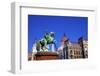 Bronze Equestrian Monument of Ferenc Ii Rakoczi-Neil Farrin-Framed Photographic Print