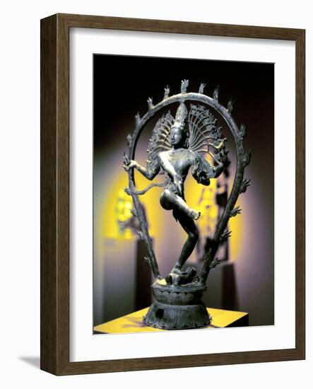 Bronze Figure of Shiva, Tamil Nadu, India, 950-null-Framed Photographic Print