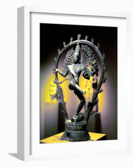 Bronze Figure of Shiva, Tamil Nadu, India, 950-null-Framed Photographic Print