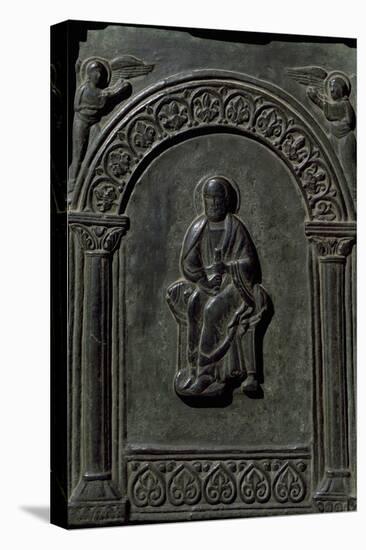 Bronze Gate Tile, 1190-Barisano Da Trani-Stretched Canvas