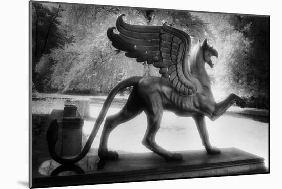 Bronze Griffin, Schloss Branitz, Cottbus, Brandenburg, Germany-Simon Marsden-Mounted Giclee Print