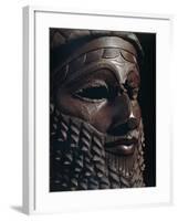 Bronze Head Depicting Akkian King, Perhaps Sargon, from Nineveh, Iraq-null-Framed Giclee Print