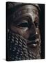 Bronze Head Depicting Akkian King, Perhaps Sargon, from Nineveh, Iraq-null-Stretched Canvas