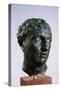 Bronze Head of a Man from Delos, Greece-null-Stretched Canvas