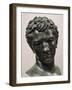 Bronze Head of Juba II, King of Numidia, Artifact Uncovered in Volubilis, Morocco-null-Framed Giclee Print