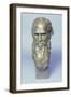 Bronze Head of Leo Tolstoy-null-Framed Giclee Print