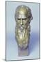 Bronze Head of Leo Tolstoy-null-Mounted Giclee Print