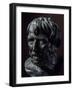 Bronze Head of Seneca, Artifact Uncovered in Villa Dei Pisoni, Herculaneum, Campania, Italy-null-Framed Giclee Print