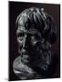 Bronze Head of Seneca, Artifact Uncovered in Villa Dei Pisoni, Herculaneum, Campania, Italy-null-Mounted Giclee Print