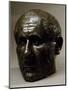 Bronze Head of Statue of Trajan Decius. Roman Civilization-null-Mounted Giclee Print