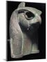 Bronze head of the Egyptian god Ra-Unknown-Mounted Giclee Print