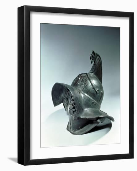 Bronze Helmet of Thracian Gladiator, Roman, 1st Century AD-null-Framed Giclee Print