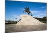 Bronze Horseman Statue in St. Petersburg, Russia, Europe-Michael Runkel-Mounted Photographic Print