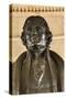 Bronze Jefferson Statue, Jefferson Memorial, Washington DC. Statue by Rudolph Evans 1947.-William Perry-Stretched Canvas