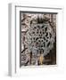 Bronze Knocker on Wooden Engraved Doors, Reales Alcazares, Seville, Andalucia, Spain, Europe-Guy Thouvenin-Framed Photographic Print