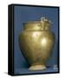 Bronze Krater, from Tomb at Necropolis of Stavroupolis, Greece-null-Framed Stretched Canvas