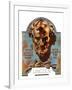 "Bronze Lincoln,"February 12, 1938-Joseph Christian Leyendecker-Framed Giclee Print