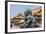 Bronze Lion Guarding the Entrance to the Gate of Supreme Harmony, Forbidden City, Beijing China-Michael DeFreitas-Framed Photographic Print