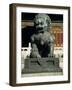 Bronze Lion Statue, Forbidden City, Beijing, China, Asia-D H Webster-Framed Photographic Print