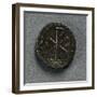 Bronze Magnenzio Maiorina with Constantine's Monogram, Verso, Roman Coins-null-Framed Giclee Print