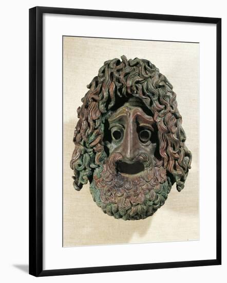Bronze Mask-null-Framed Giclee Print