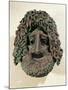 Bronze Mask-null-Mounted Giclee Print