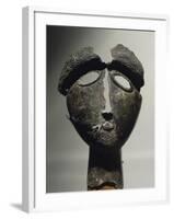 Bronze Masque of Male Deity, from Sanctuary of Montserie-null-Framed Giclee Print