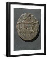 Bronze Medal Struck in Memory of Giuliano De Medici-null-Framed Giclee Print