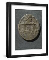 Bronze Medal Struck in Memory of Giuliano De Medici-null-Framed Premium Giclee Print