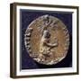 Bronze Medal with Image of Lorenzo De Medici-null-Framed Giclee Print