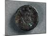 Bronze Medallion of Antoninus Pius Depicting Aeneas and Ascanius Getting Off Ship-null-Mounted Giclee Print