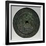 Bronze Mirror, China. Chinese Civilization, Han Dynasty, 3rd Century-null-Framed Giclee Print