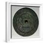 Bronze Mirror, China. Chinese Civilization, Han Dynasty, 3rd Century-null-Framed Giclee Print