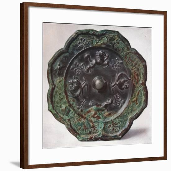 'Bronze Mirror: T'Ang Dynasty', (618-907)-Unknown-Framed Giclee Print