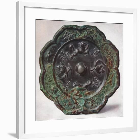 'Bronze Mirror: T'Ang Dynasty', (618-907)-Unknown-Framed Giclee Print