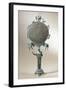 Bronze Mirror with Foot-null-Framed Giclee Print