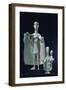 Bronze Mother and Child Statutes, Nuragici Culture, Siniscola, Sardinia, 9th-6th Century BC-null-Framed Photographic Print