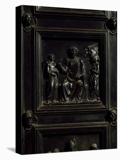 Bronze Panel, Work-Luca Della Robbia-Stretched Canvas