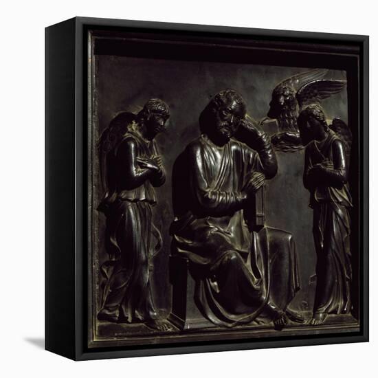 Bronze Panel, Work-Luca Della Robbia-Framed Stretched Canvas