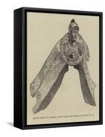 Bronze Prow of a Roman Galley from the Battle of Actium, BC 31-null-Framed Stretched Canvas