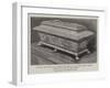 Bronze Sarcophagus in Which the Body of the Late Crown Prince Rudolph of Austria Now Rests-null-Framed Giclee Print