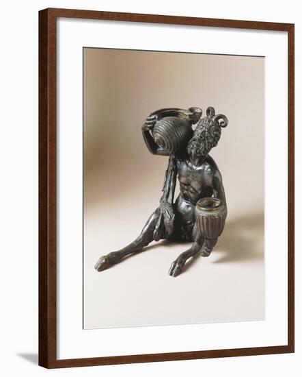 Bronze Satyr-Andrea Briosco-Framed Giclee Print